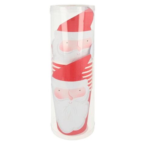 Meri Meri - Jolly Santa Cups - Noel Baba Bardaklar