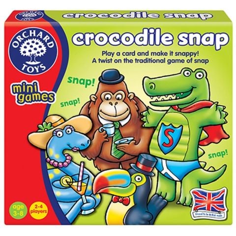 Orchard Toys Sevimli Timsahlar (Crocodile Snap) 3+Yaş Pişti Oyunu