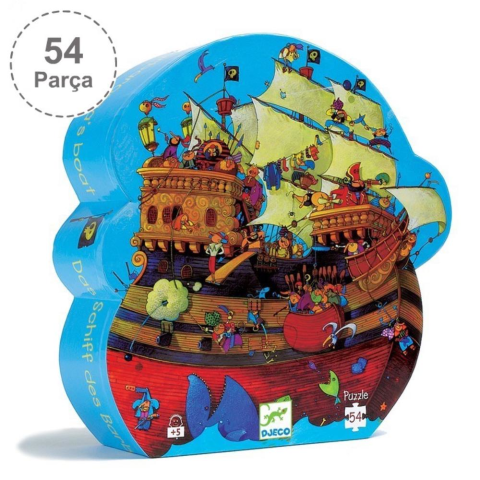 Djeco Dekoratif Puzzle 54 Parça / Barbarossa's Boat
