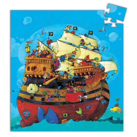 Djeco Dekoratif Puzzle 54 Parça / Barbarossa's Boat