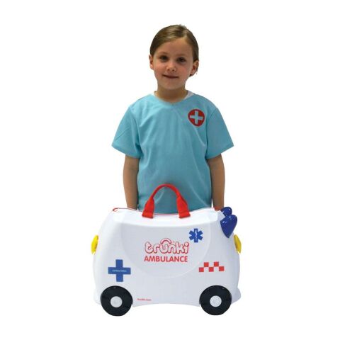 Trunki Çocuk Bavulu - Ambulans - Abbie (Antibakteriyel)