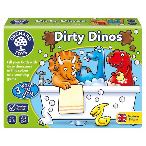 Orchard Toys Dirty Dinos 3+Yaş Kirli Dinazorlar Kutu Oyunu