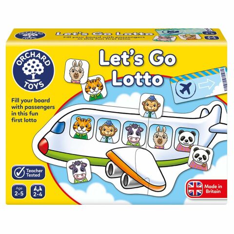 Orchard Toys Let's Go Lotto 2+Yaş Hafıza ve Eşleştirme Oyunu