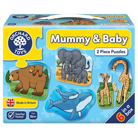 Orchard Toys Anne ve Bebek Yapbozu (Mummy and Baby Puzzle)18+Ay