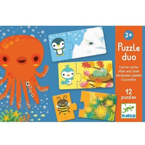 Djeco İkili Puzzle / Duo Hide Seek