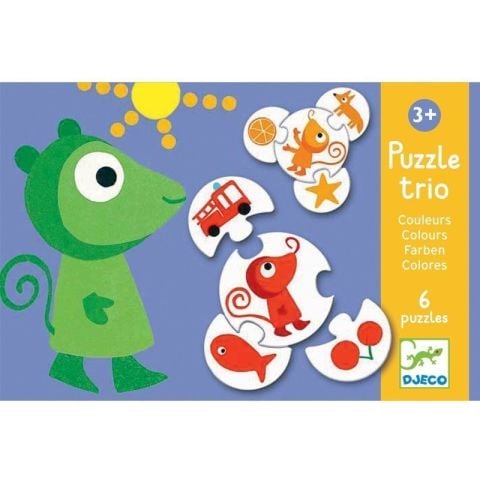 Djeco Puzzle / Trio Colours