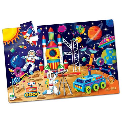 The Learning Journey Puzzle Astronotlar Uzayda 50 Parçalı Yapboz