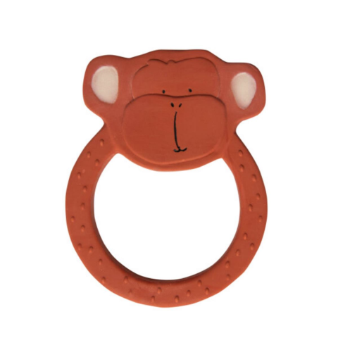 Trixie - Natural Rubber Round Teether - Bebek Diş Kaşıyıcı - Mr. Monkey