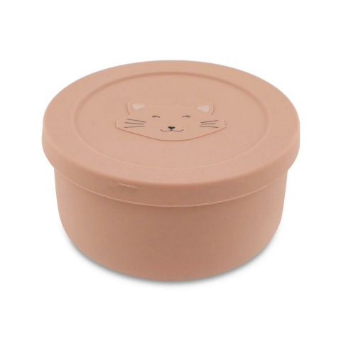 Trixie Silicone Snack Pot With Lid - Silikon Kapaklı Atıştırmalık Kabı - Mrs. Cat