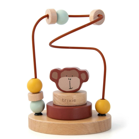 Trixie - Wooden Beads Maze - Ahşap Labirent - Mr. Monkey