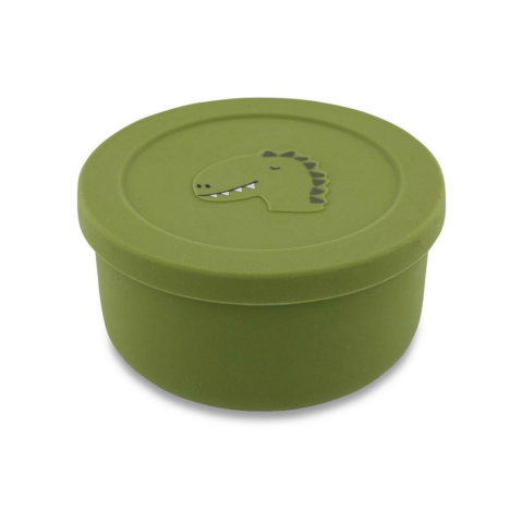 Trixie Silicone Snack Pot With Lid - Silikon Kapaklı Atıştırmalık Kabı - Mr. Dino