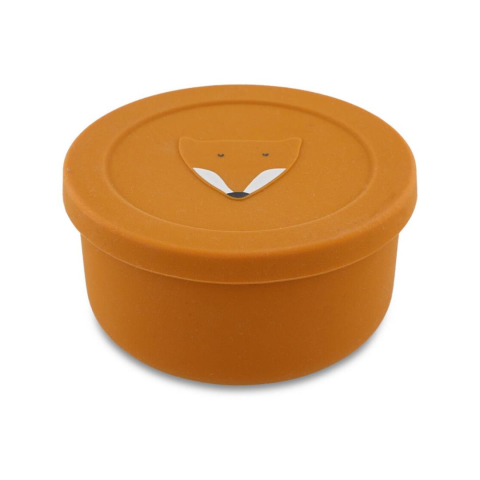 Trixie Silicone Snack Pot With Lid - Silikon Kapaklı Atıştırmalık Kabı - Mr. Fox