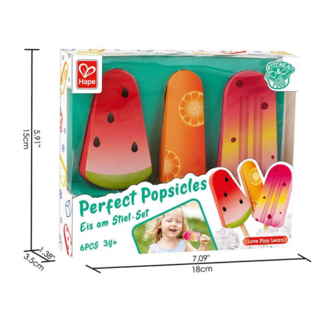 Hape Perfect Oyuncak Buzparmak Dondurma / Perfect Popsicles