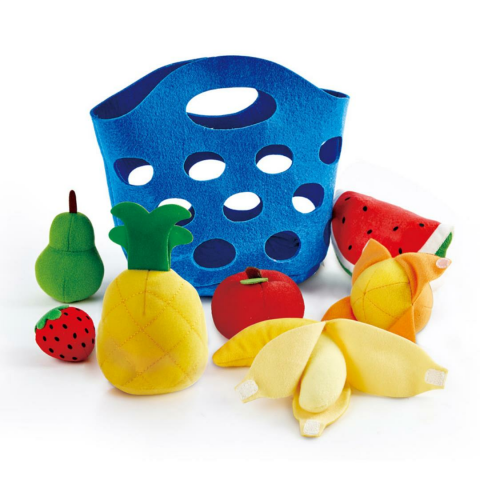 Hape Toddler Oyuncak Meyve ve Kovası / Toddler Fruit Basket