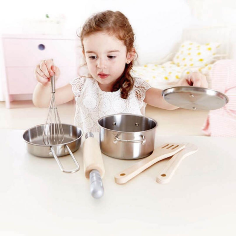 Hape Şefin Oyuncak Yemek Seti / Chef's Cooking Set