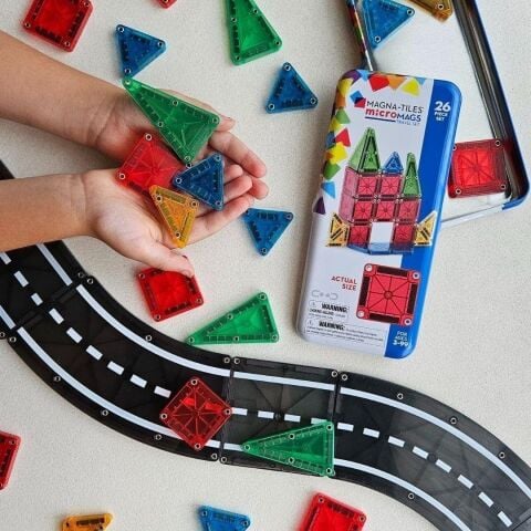 Magna-Tiles microMAGS Travel Set - Seyahat Seti 26 Parça