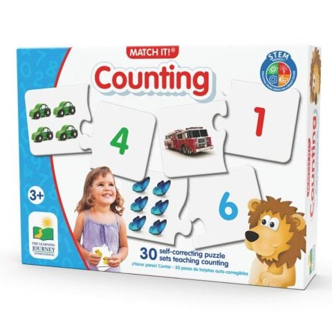 The Learning Journey Eşleştirme / Sayı Sayalım - Match It! Counting
