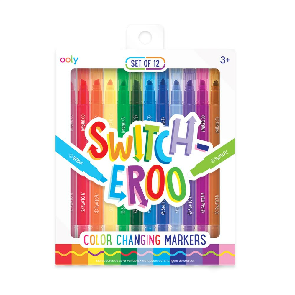 Ooly Switch-eroo Renk Değiştiren 12’li Keçeli Kalem