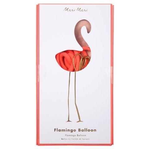 Meri Meri - Flamingo Foil Balloon - Flamingo Folyo Balon