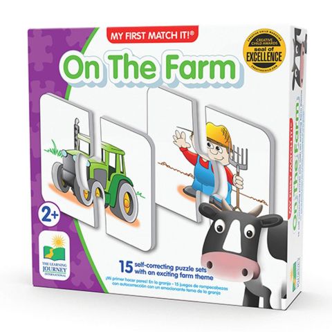 The Learning Journey Eşleştirme / Çiftlik Hayvanları - Match It! On the Farm