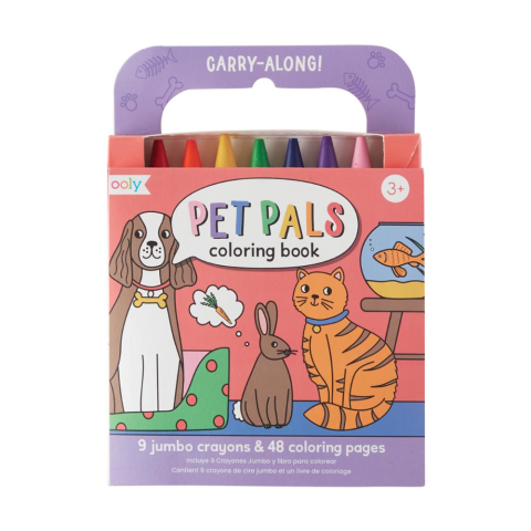 Ooly Carry Along Boyama Seti - Pet Pals