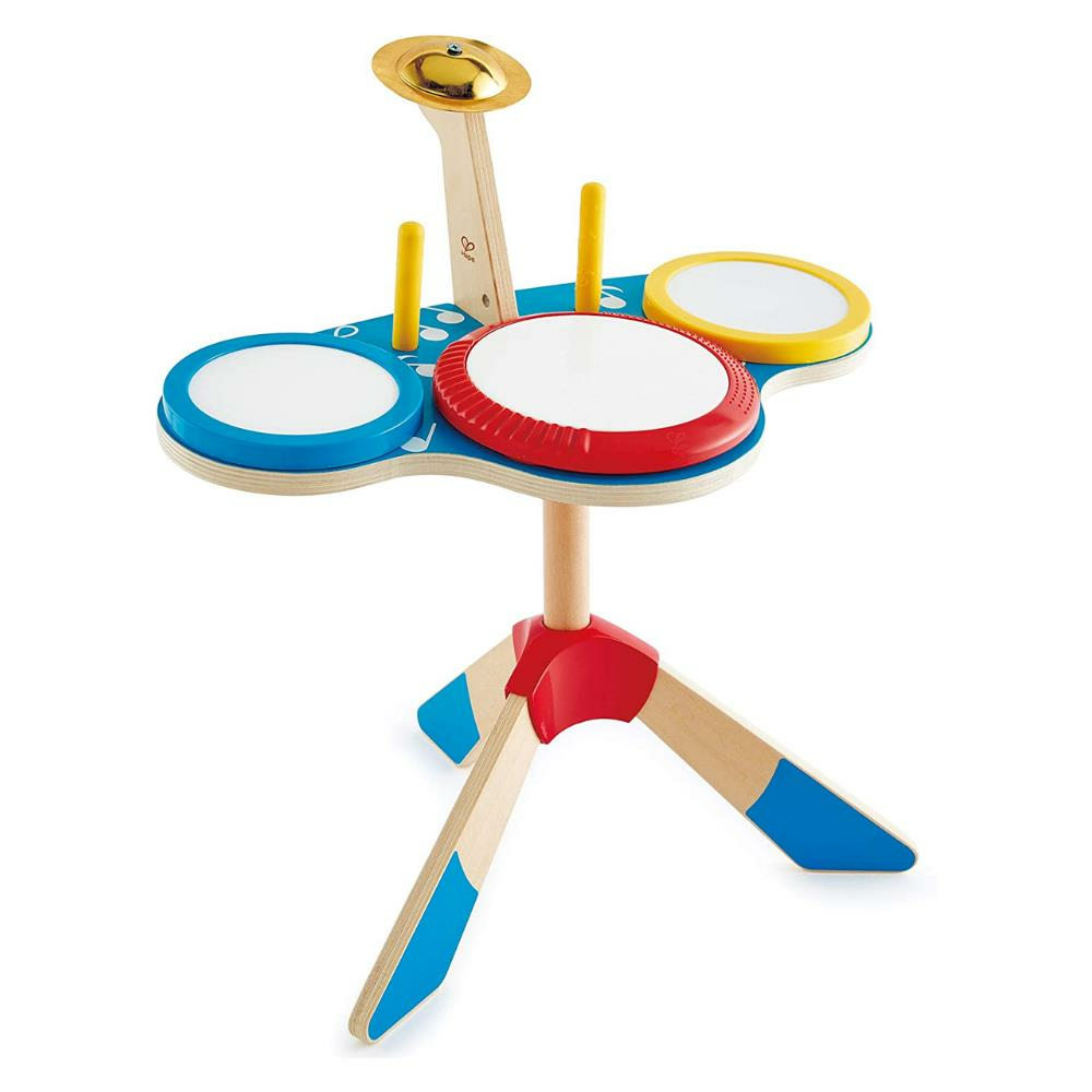 Hape Drum and Cymbal Oyuncak Davul Seti / Preschool Music