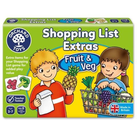 Orchard Toys Shopping List - Fruit & Veg 3+Yaş Eğlenceli Oyunlar