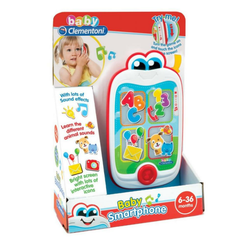 Clementoni Baby - Akıllı Telefon Bebek Telefonu Baby Smartphone