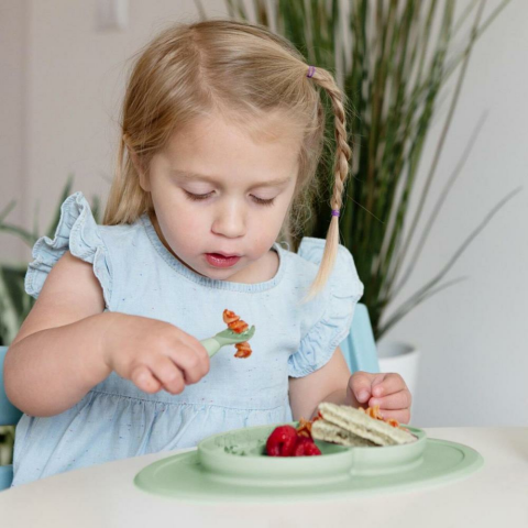 EZPZ - Mini Mat Feeding Set - Adaçayı