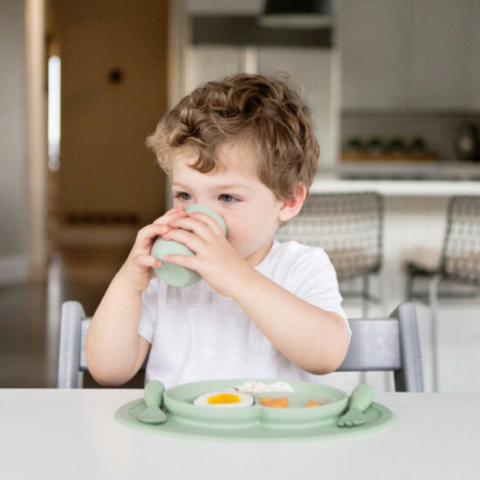 EZPZ - Mini Mat Feeding Set - Adaçayı