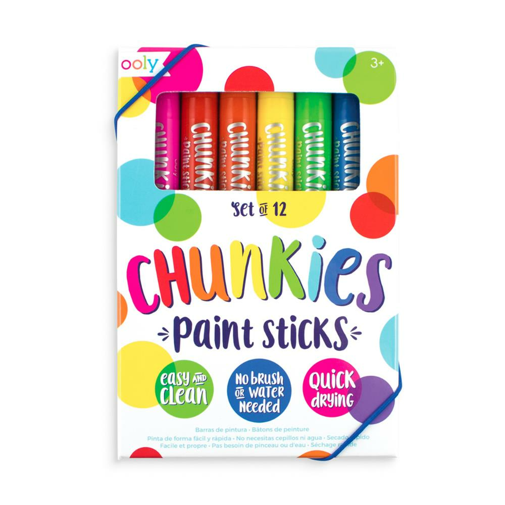 Ooly Chunkies Paint Sticks 12’li Set