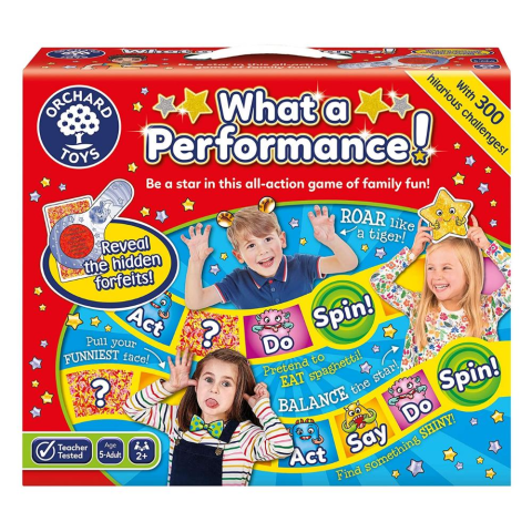 Orchard Toys What a Performance Board Game 5+Yaş Grup Oyunu