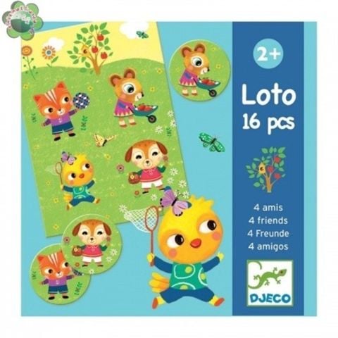 Djeco Tombala Oyunları / Lotto 4 Friends