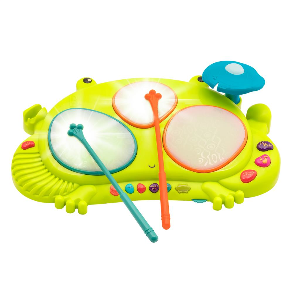 B.Toys Kurbağacık Bateri / Frog Drum Set Ribbit-tat-tat