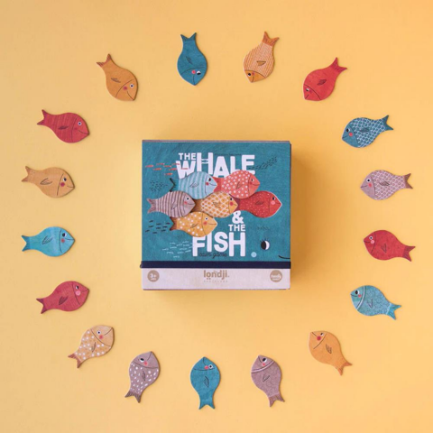 Londji Game Kutu Oyun The Whale & The Fish / Kutu Oyunu Balina ve Balık