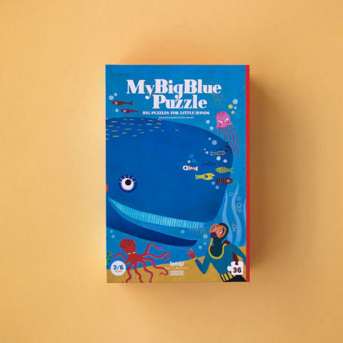 Londji Puzzle / My Big Blue (36 Parça)