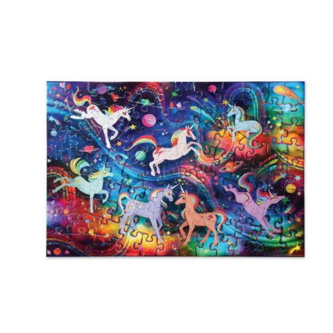 Crocodile Creek Puzzle - 100 Parça - Unicorn Galaksi