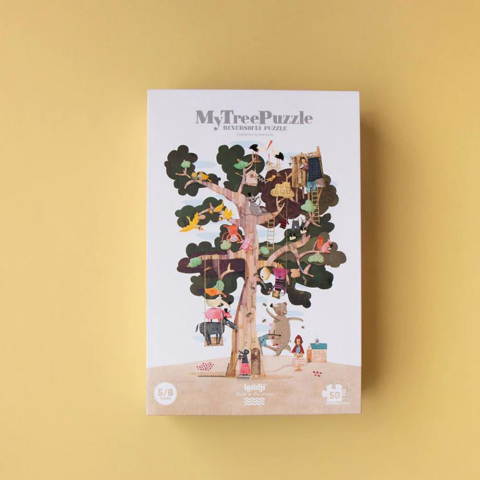 Londji Puzzle - Çift Yönlü / My Tree (50 Parça)