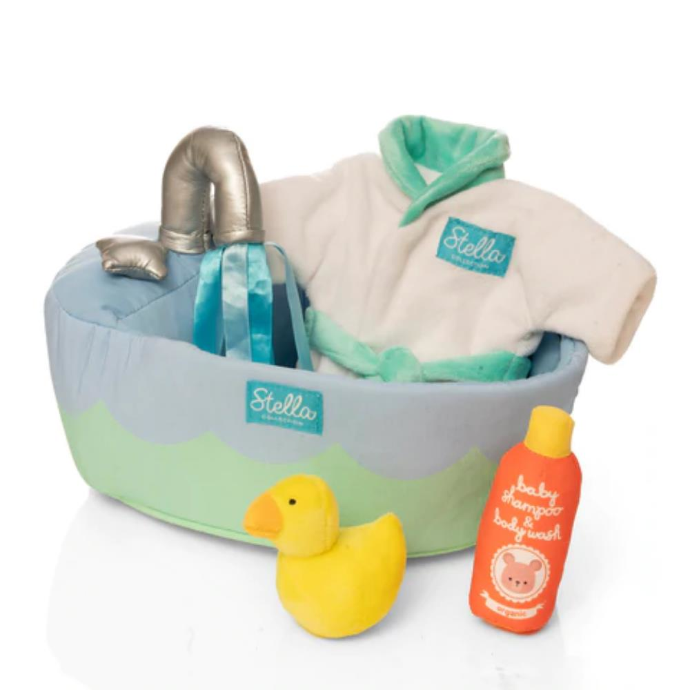 Manhattan Toy Baby Stella Banyo Seti - Mavi / Bath Set