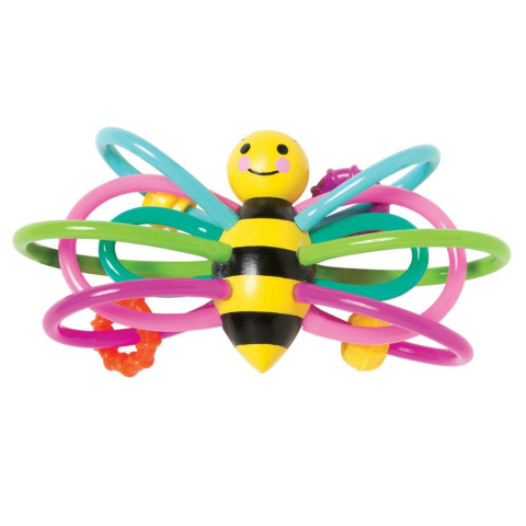 Manhattan Toy Zoo Winkels Diş Kaşıyıcı - Arı / Zoo Winkels Bee