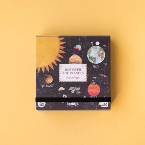 Londji Pocket Puzzle Discover the Planets / Gezegenleri Keşfedin (100 Parça)