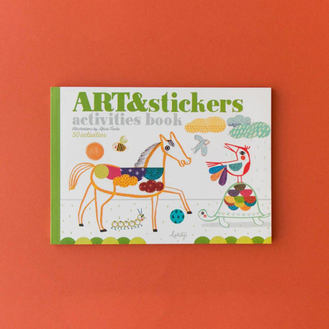 Londji Activities Book Art & Stickers / Aktivite Kitabı Sanat ve Çıkartmalar