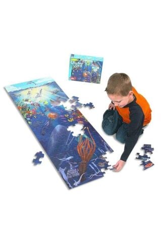 Melissa&Doug Dev Yer Yapbozu Deniz Altında 100 Parça Puzzle