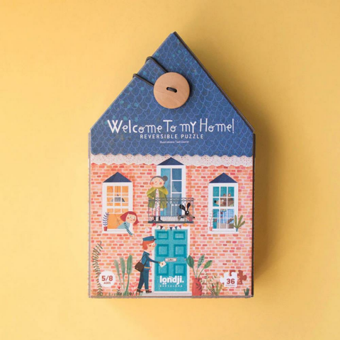 Londji Puzzle Welcome to my Home / Evime Hoş geldin (36 Parça)