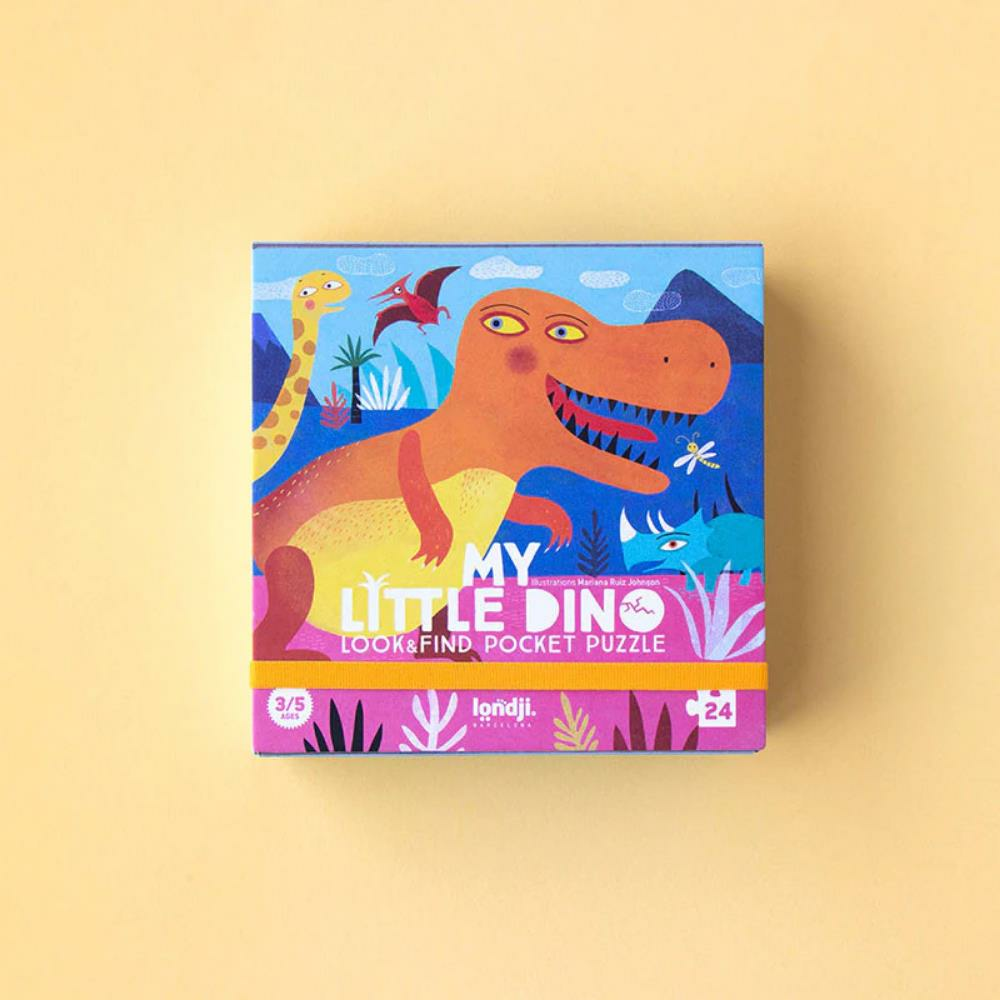 Londji Pocket Puzzle / My Little Dino (24 Parça)