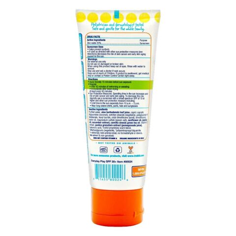 Trukid Everyday Play Mineral Bebek Güneş Kremi SPF30+ Natural 58ml