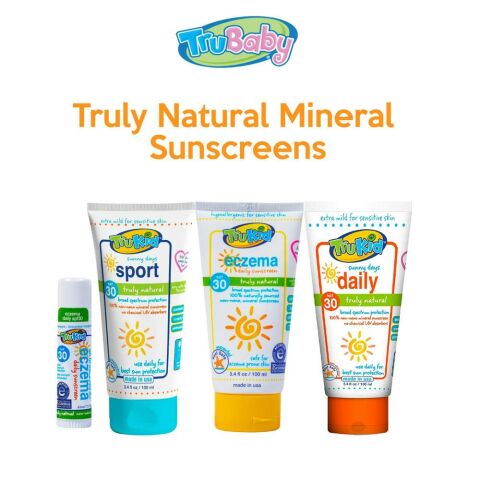 Trukid Everyday Play Mineral Bebek Güneş Kremi SPF30+ Natural 58ml