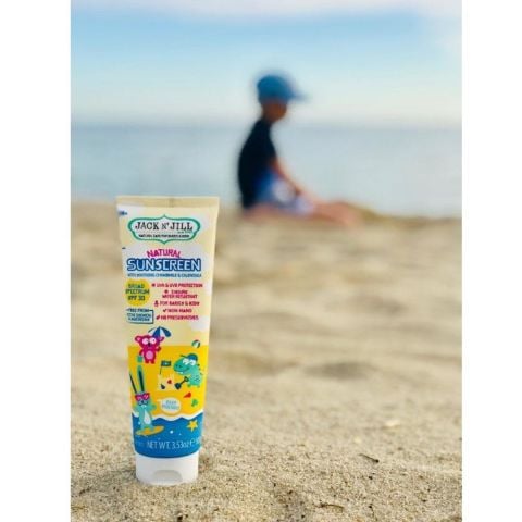 Jack N' Jill Sunscreen SPF 30+ Natural Güneş Kremi 100ml