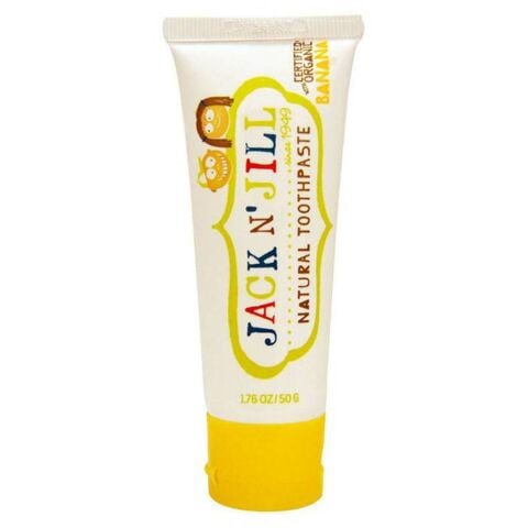 Jack N' Jill Natural Toothpaste 50gr. Organik Diş Macunu - Muz