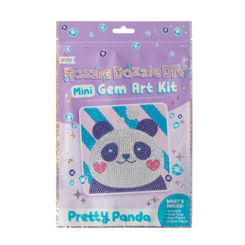 Ooly Razzle Dazzle Mini Kristal Sanat Seti - Pretty Panda